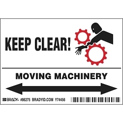 Brady 86275 Safety Label
