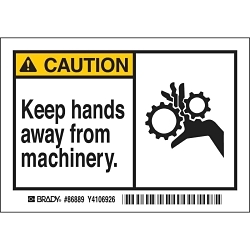 Brady 86889 Safety Label