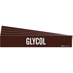 Brady B33-53-483 B33 Die-cut Polyester Labels, 0.5 in L x 2 in W, White, Polyester