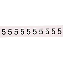 Brady 9713-5 Number Label