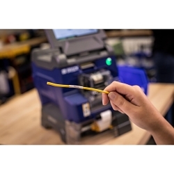 Brady A62-4-417 A6200 Self-Laminating Vinyl Wraps, 1.5 in L x 1 in W, White/Clear, Self-laminating Vinyl