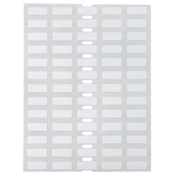 Brady B33-343-423 B33 Die-cut Component and Barcode Label, 0.2 in H x 0.5 in W, Polyester