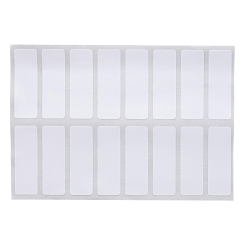 Brady B33-37-422 B33 Die-cut Acrylic Adhesive Labels, 0.5 in L x 1.5 in W, White, Polyester
