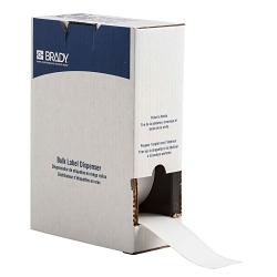 Brady BM7C-2000-855-WT ToughWash Washdown Resistant Label Tape, 75 ft L x 2 in W