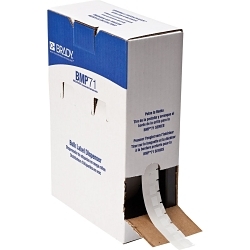Brady BM-11-427 Self-Laminating Wrap Around Wire and Cable Label, 0.5 in L x 0.375 in W, Vinyl