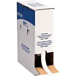 Brady BMC-375-498 Repositionable Multi-Purpose Cloth Label Tape, 275 ft L x 0.375 in W, Vinyl