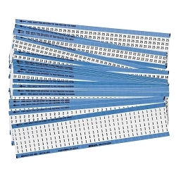 Brady CPCWM-1-25 Wire Marker Card Combo Pack