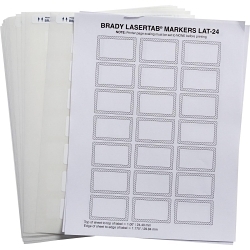 Brady LAT-24-747-1 Laser Printable Label