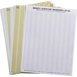 Brady LAT-29-652-10 Laser Printable Label