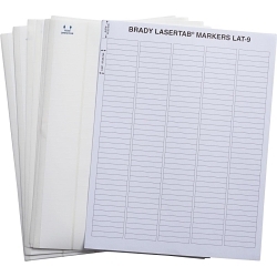 Brady LAT-9-747-10 Laser Printable Label