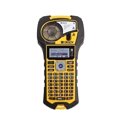 Brady M210 Label Maker, 0.75 in W Tape, 6 - 40 pt Font, Monocolor LCD Screen Display