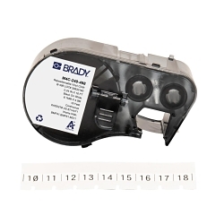 Brady M4C-240-498 Repositionable Wire and Component Label