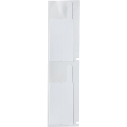 Brady M6-2-425-FP P-Flag Matte Label, 1.75 in L x 1 in W, White, Polypropylene