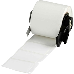 Brady M6-31-499 Aggressive Adhesive Multi-Purpose Label, 1.5 in L x 1 in W, White, Nylon Cloth