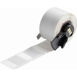 Brady M6-103-427 Self-Laminating Wrap Around Wire and Cable Label, 1 in L x 0.5 in W, Vinyl