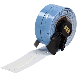 Brady M6-125-2-342-WT-R PermaSleeve Heat Shrink Wire and Cable Label, 2 in L x 0.235 in W, White, Polyolefin