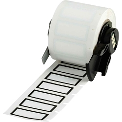 Brady M6-24-423-BK Label, 1.13 in W, Polyester, 500 Labels