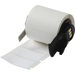 Brady M6-30-423 Harsh Environment Multi-Purpose Label, 1.5 in W, White, Polyester, 250 Labels