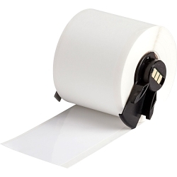 Brady M6C-1900-422 Aggressive Adhesive Multi-Purpose Label Tape, 50 ft L x 1.9 in W, Polyester
