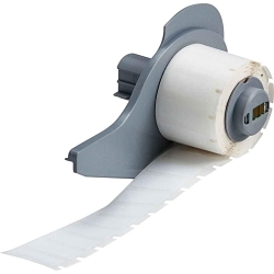 Brady M7-16-423 Label, 1 in W, White, Polyester, 500 Labels