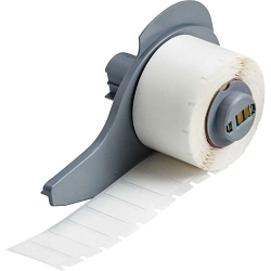 Brady M7-16-498 Label, 1 in W, White, Vinyl Cloth, 500 Labels