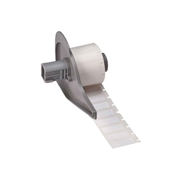 Brady M7-16-499 Label, 1 in W, White, Nylon Cloth, 500 Labels