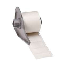 Brady M7-30-483 Label, 1.5 in W, White, Polyester, 250 Labels