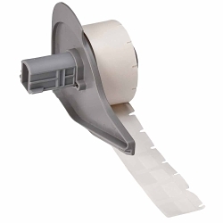 Brady M7-11-427 Self-Laminating Wrap Around Wire and Cable Label, White/Clear, Vinyl, 500 Labels
