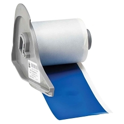 Brady M7C-2000-595-BL All Weather Permanent Adhesive Label Tape, 50 ft L 2 in W, Vinyl