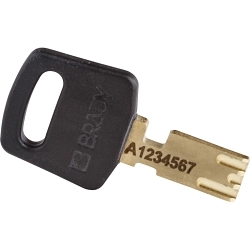 Brady ALU-BLK-76ST-KA3PK Lockout Padlock