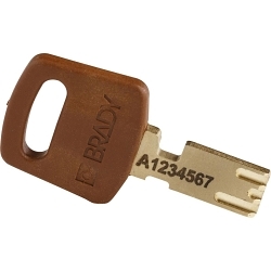 Brady ALU-BRN-76ST-KA3PK Lockout Padlock