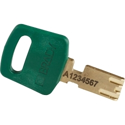 Brady ALU-GRN-76ST-KA3PK Lockout Padlock