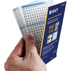 Brady PWM-PK-6 Wire Marker Book
