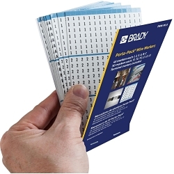 Brady PWM-PK-9 Wire Marker Book