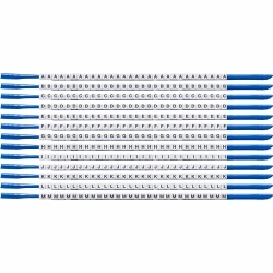 Brady SCN07-A-M Alpha Pack Wire Marker