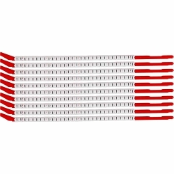 Brady Clip-Sleeve SCN10-I-CAP SCN Pre-Printed Wire Marker