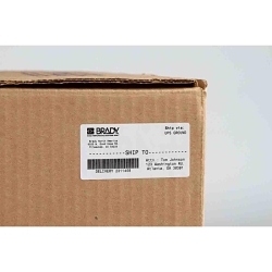 Brady THT-53-424-3 Thermal Transfer Label