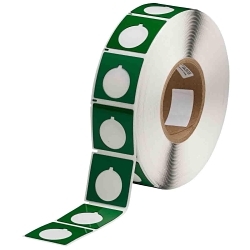 Brady THTEP-169-593-5GN Raised Panel Label
