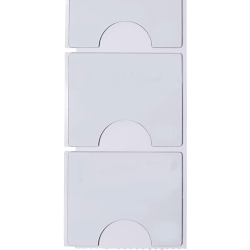 Brady THTEP-180-593-.5 Raised Panel Half Pushbutton Label