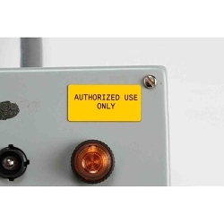 Brady THTEP173-593-25YL Raised Panel Label