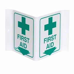 Brady V1FA03A First Aid Sign