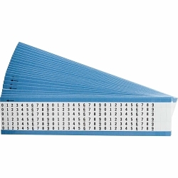 Brady WM-0-9-PK Wire Marker Card