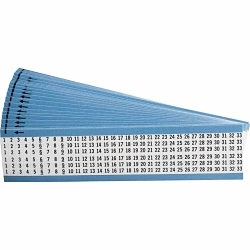 Brady WM-1-33-SC-PK Wire Marker Card