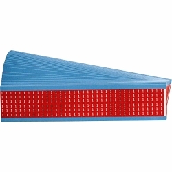 Brady WM-1-RD-PK Wire Marker Card