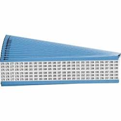 Brady WM-175-199-PK Wire Marker Card