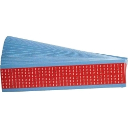 Brady WM-2-RD-PK Wire Marker Card