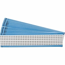 Brady WM-X4-PK Wire Marker Card