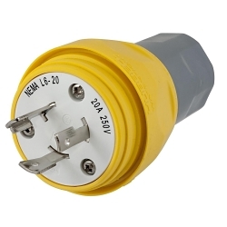 Hubbell HBL26W48 Locking Plug