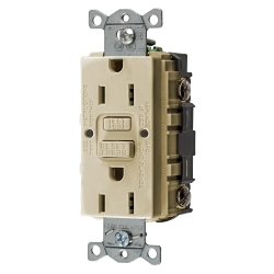 Hubbell GFRST15IBULK GFCI Receptacle