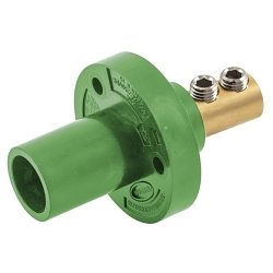 Hubbell HBL15MRGN Single Pole Receptacle